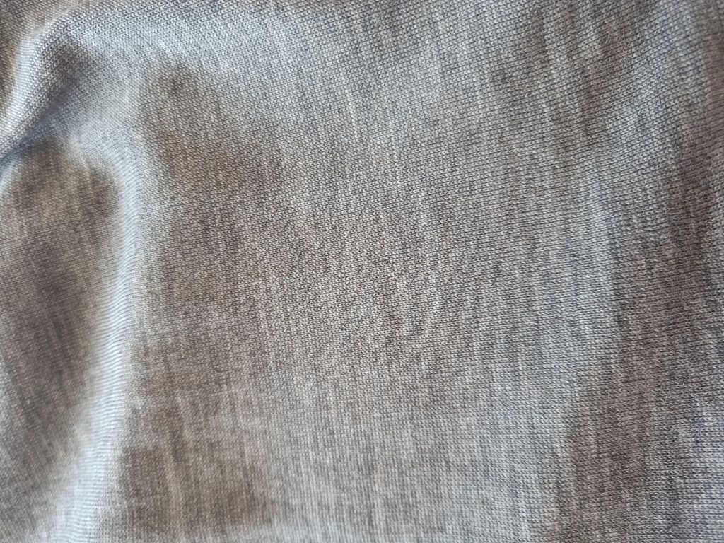 Klasyczny męski sweter wełniany merino S marka premium