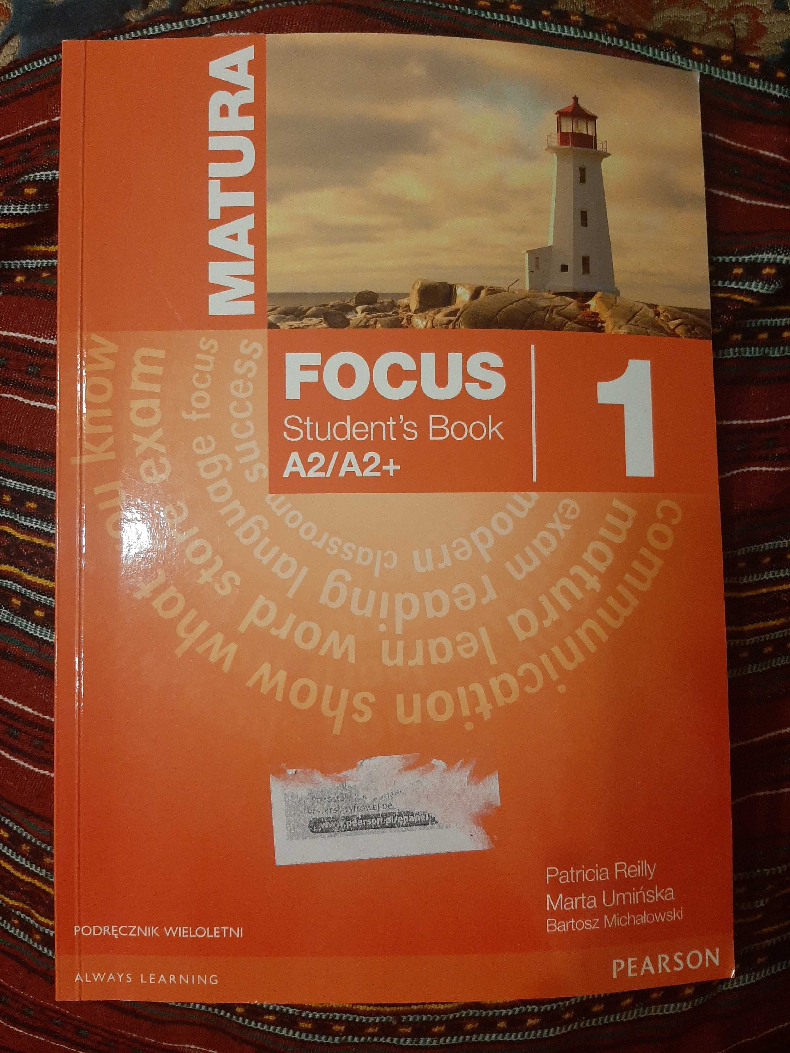 Matura Focus 1. Podręcznik A2 / A2+ z  płytą CD