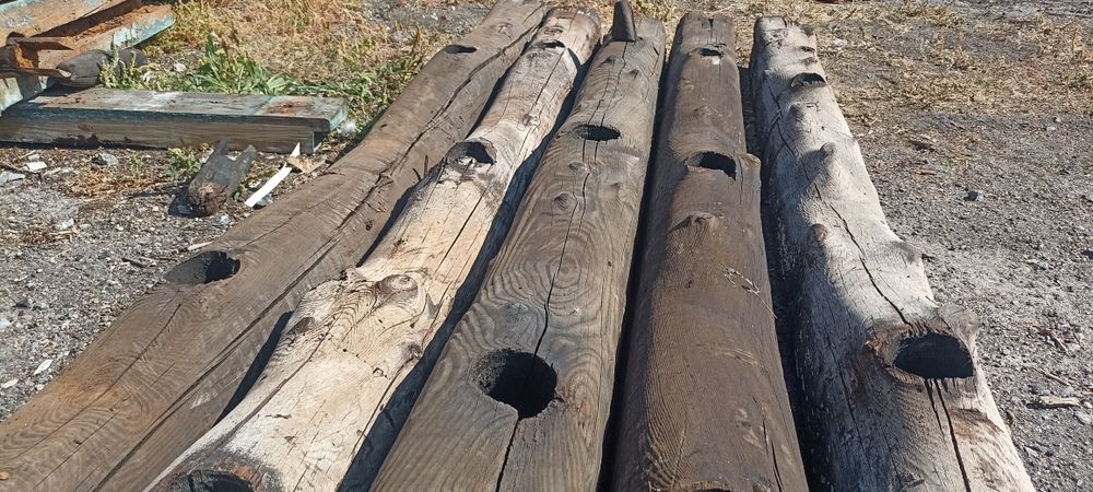 Брус, балка , состареный для декора