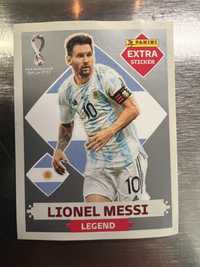 Cromo Legend Qatar Messi ( prata )