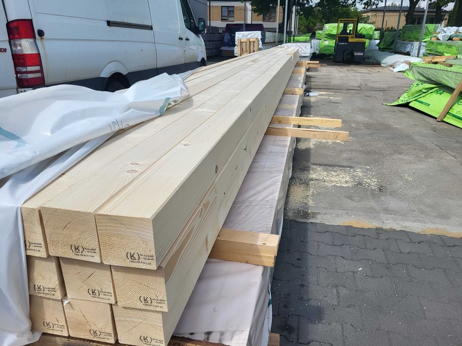 Drewno konstrukcyjne KVH kantówka C24 120x120mm DOSTAWA PROMOCJA