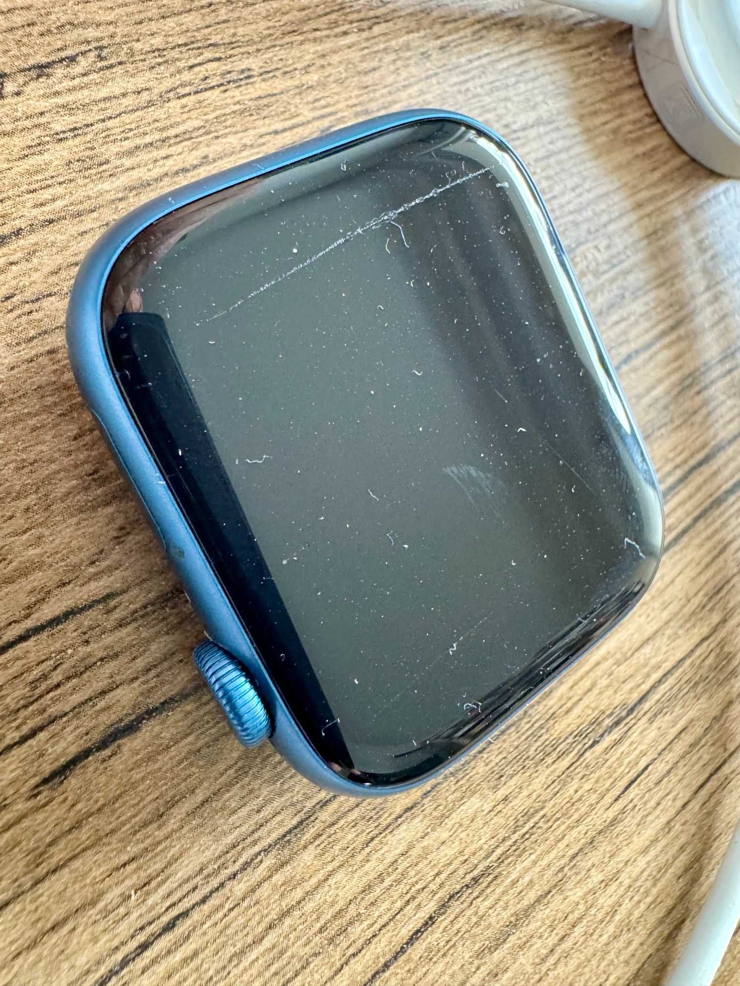 Apple Watch Series 7 GPS 45 mm Aluminium niebieski "t"