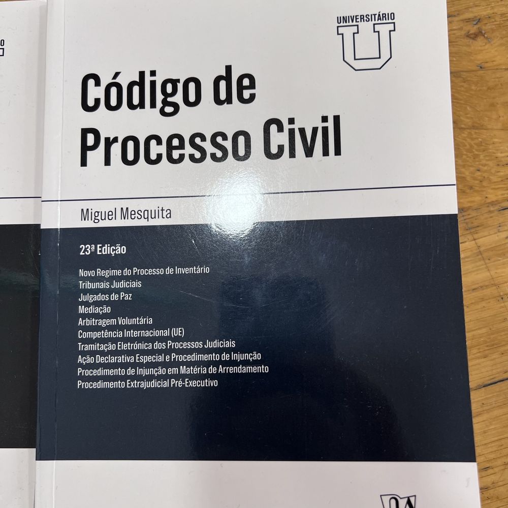 Livro Código de Processo Civil - Miguel Mesquita - NOVO