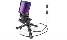 zealsound Mikrofon gamingowy USB PC, do streamingu podcast Studio