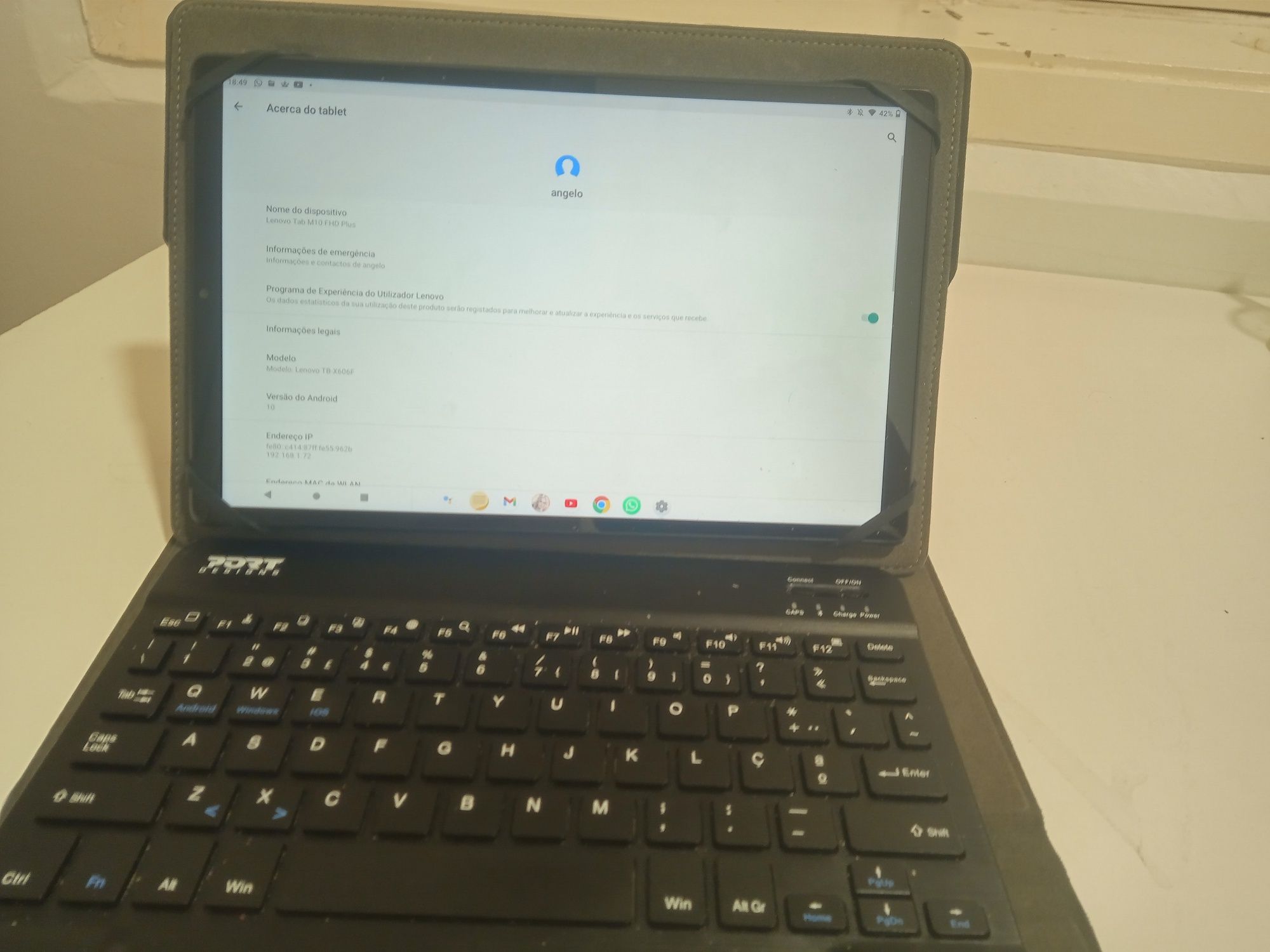 Lenovo tab m10 128gb.