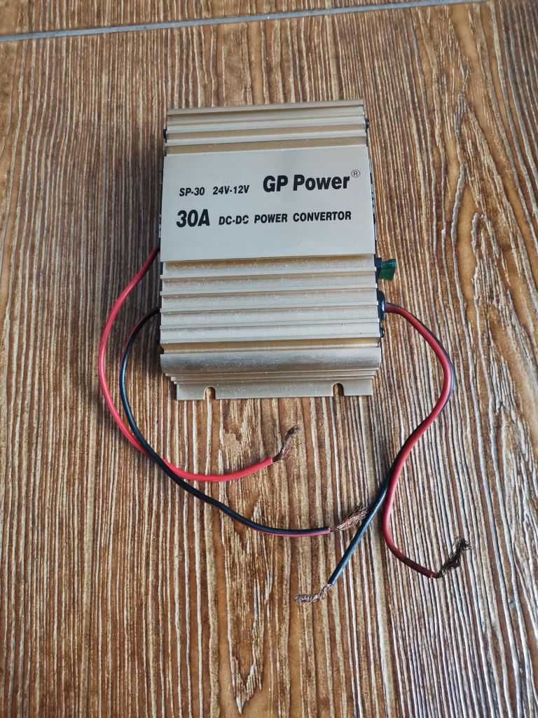 Инвертор преобразователь напряжения 24В-12В GP Power SP-30