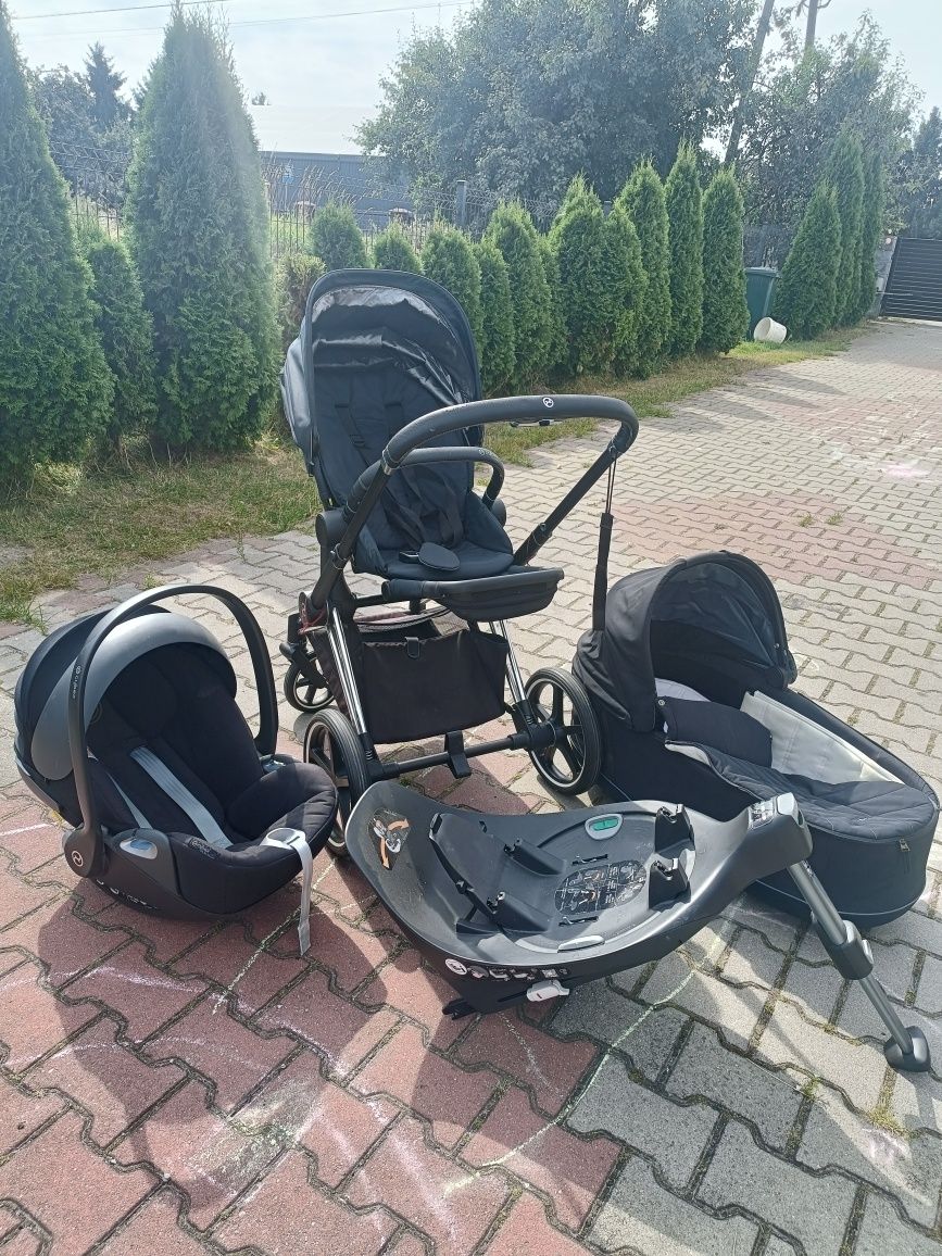 Wózek cybex priam 3 w 1 z bazą obrotową ISOFIX