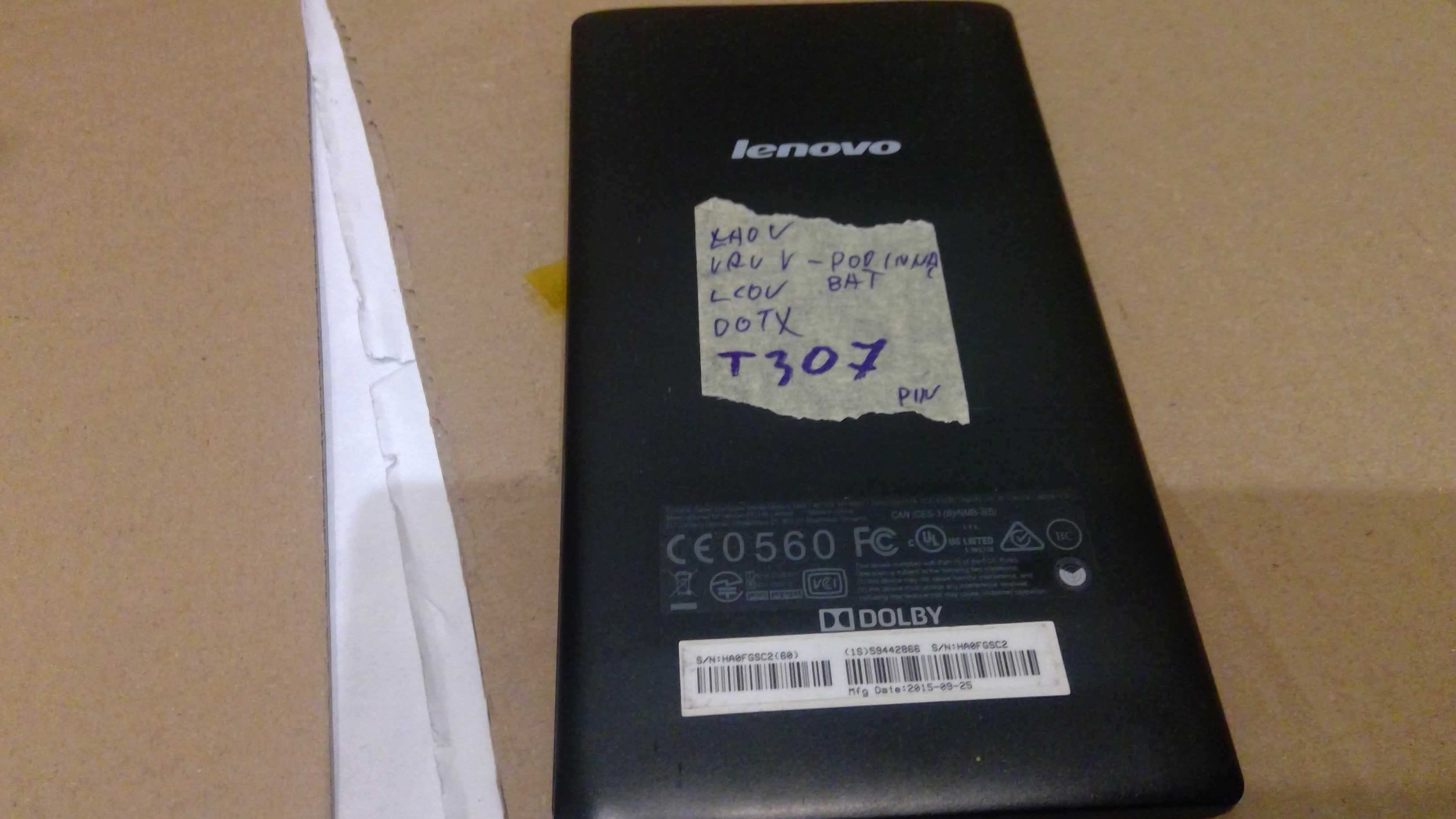 Tablet Lenovo Tab 2 A7-10F T307