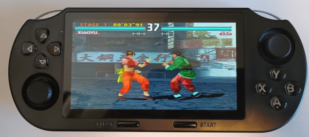 konsola SF 3000 jak R36S data frog retro PSX 14 emulator  20000 gier