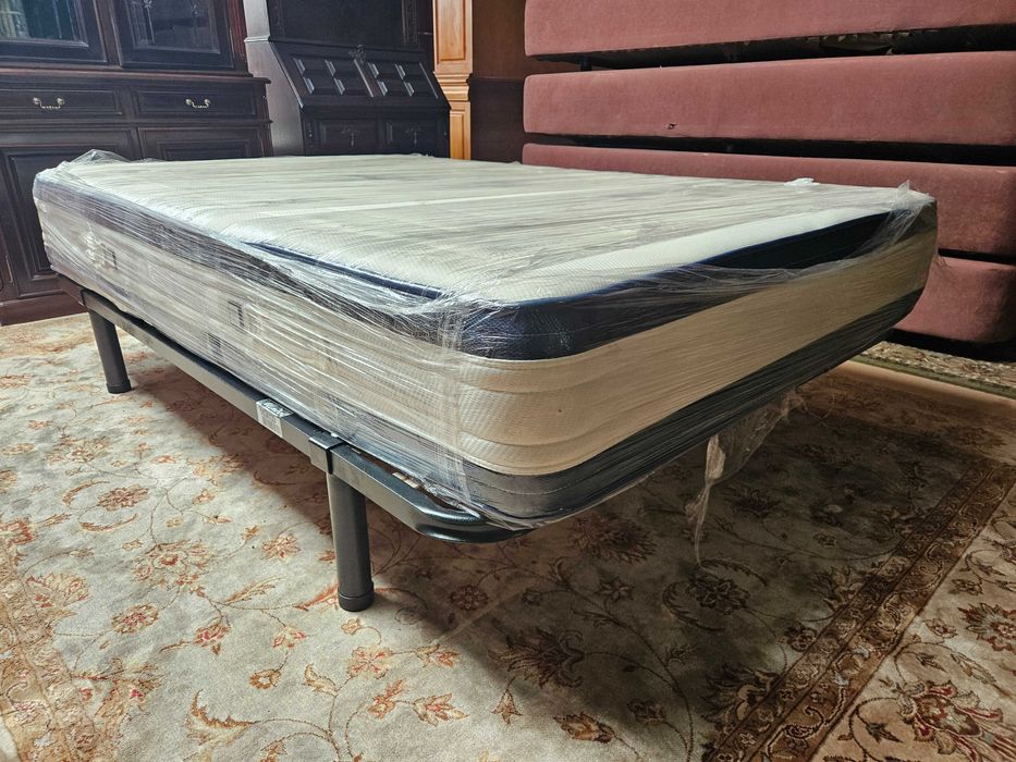 Sommier de casal com excelente colchão - Tudo em óptimo estado