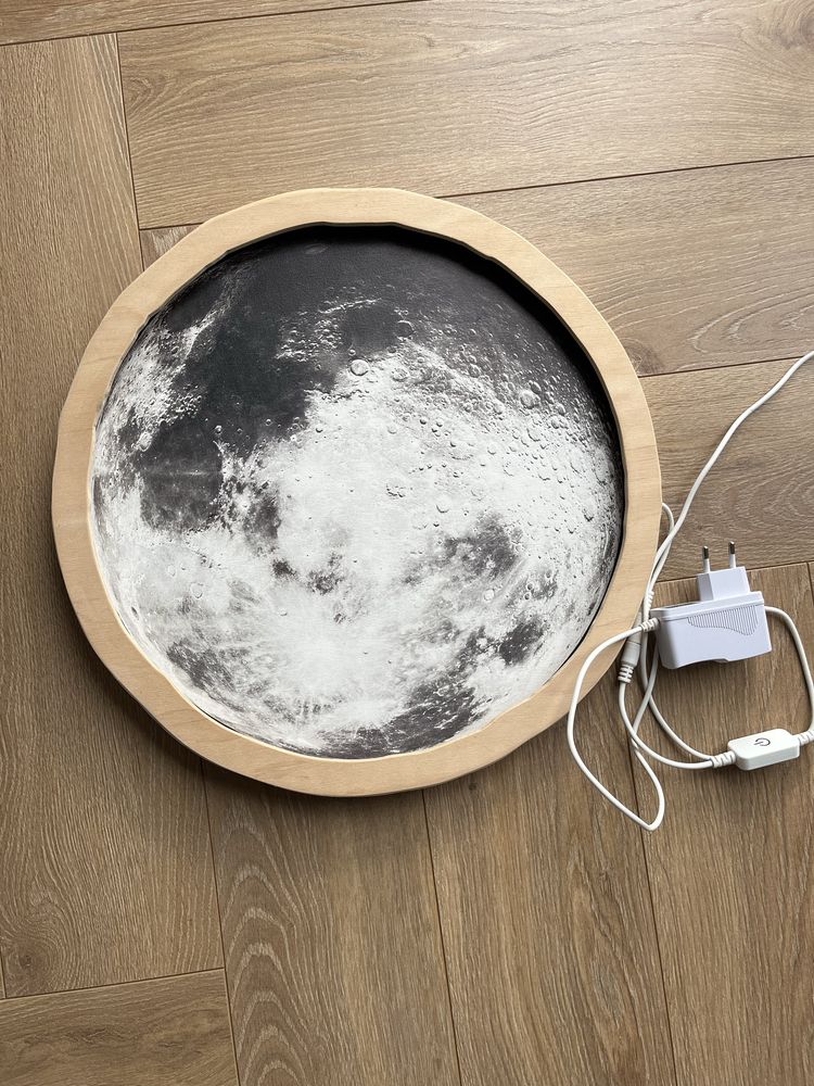 Lampka nocna księżyc Led fi 40 cm