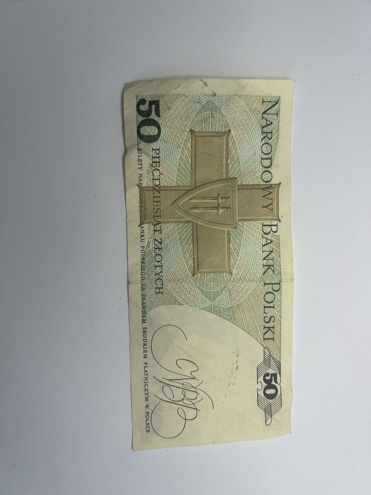 Stary banknot 50 zl