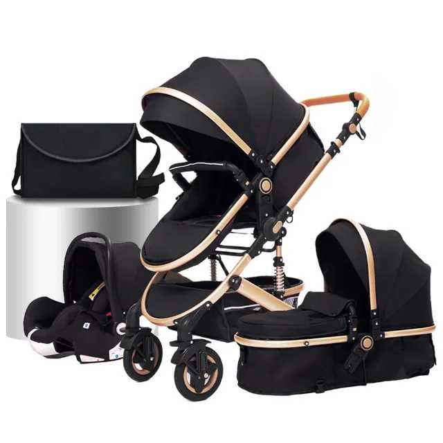 Trio ROYAL - Preto/Dourado
