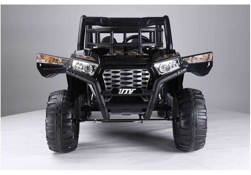 Buggy UTV SUPER MUSTER na akumulator dla dzieci Czarne