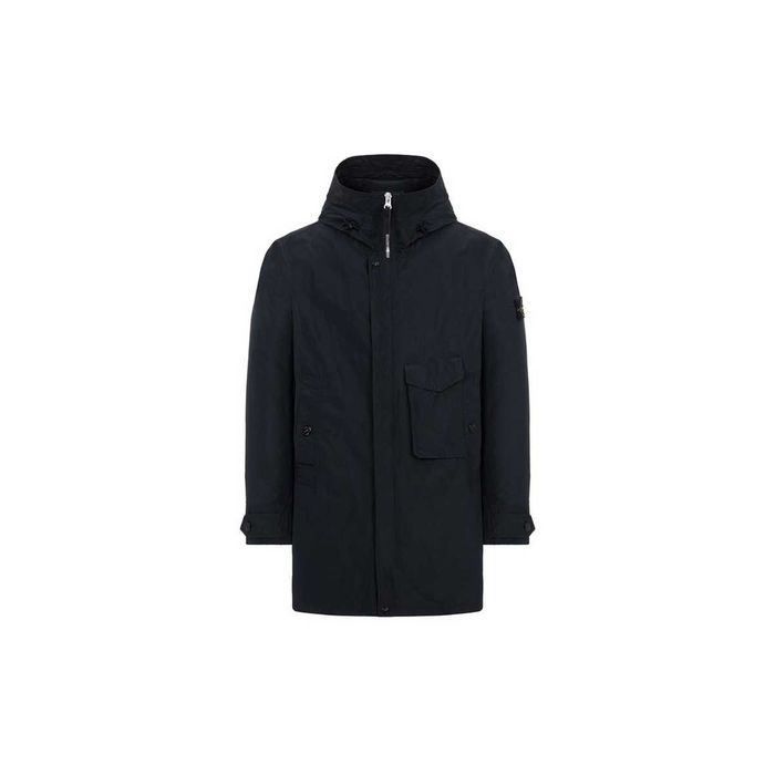 Парка STONE ISLAND 70222 Long Jacket Black SI0146-BK