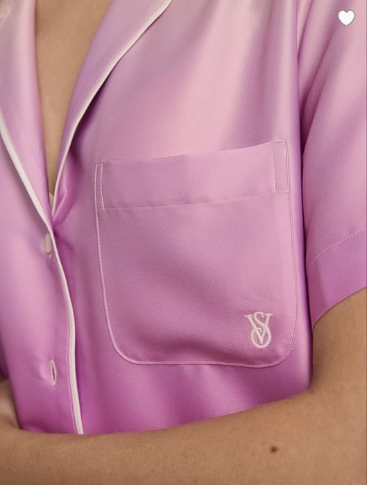 Піжама Victoria’s Secret сатин омбре S, M, L