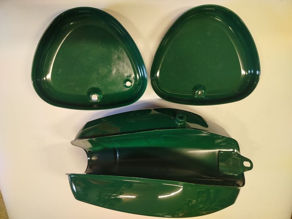 Zbiornik paliwa+pokrywy boczne Simson S51, enduro, nowe, sklep