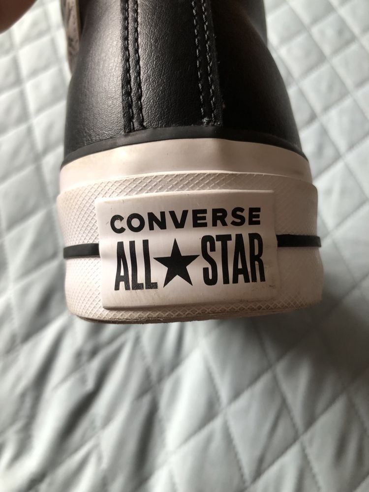 Шкіряні кеди converse