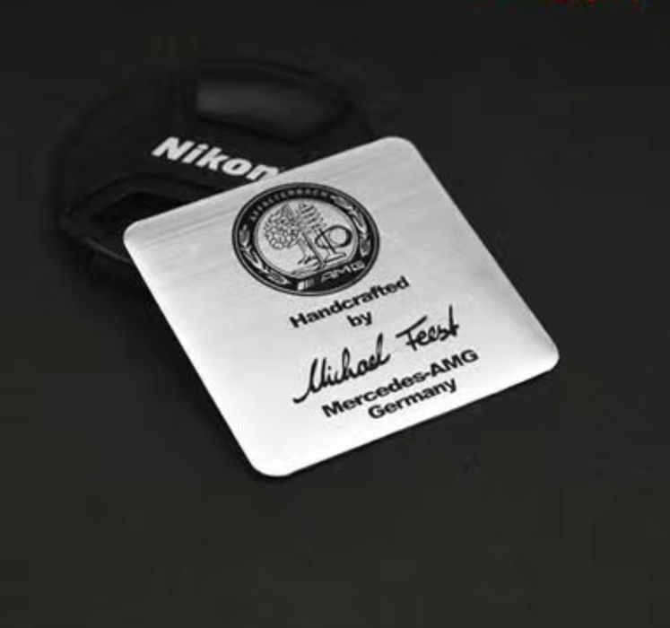 Металічний шильдик AMG, Lorinser, BRBS, Affalterbach