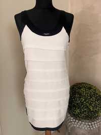 Sukienka biało czarna Baby phat