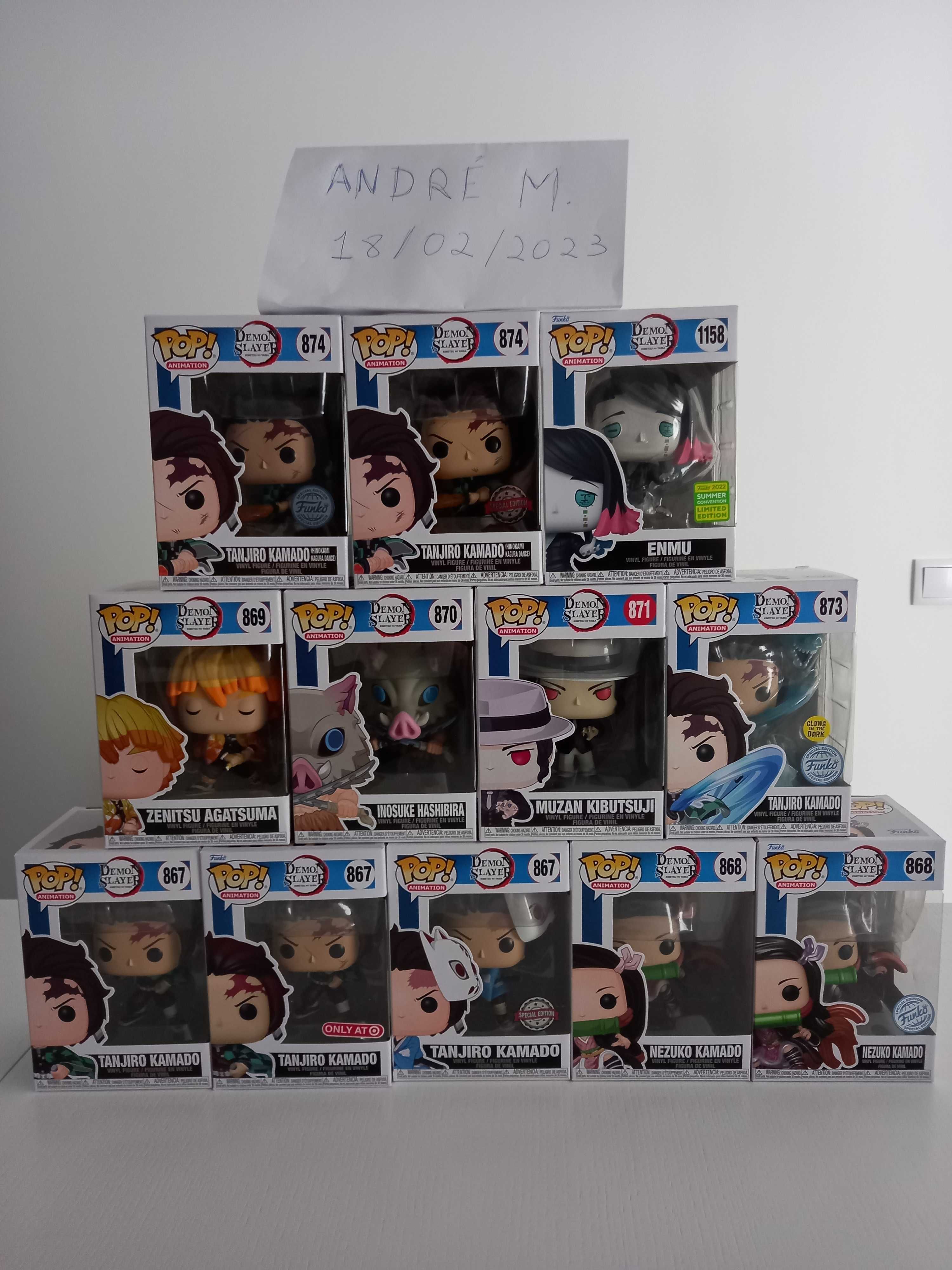 Funko Pop! Demon Slayer - Coleção para venda