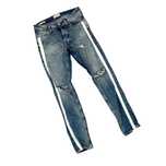 Jack & Jones distressed denim spodnie jeansowe 90s y2k streetwear drip