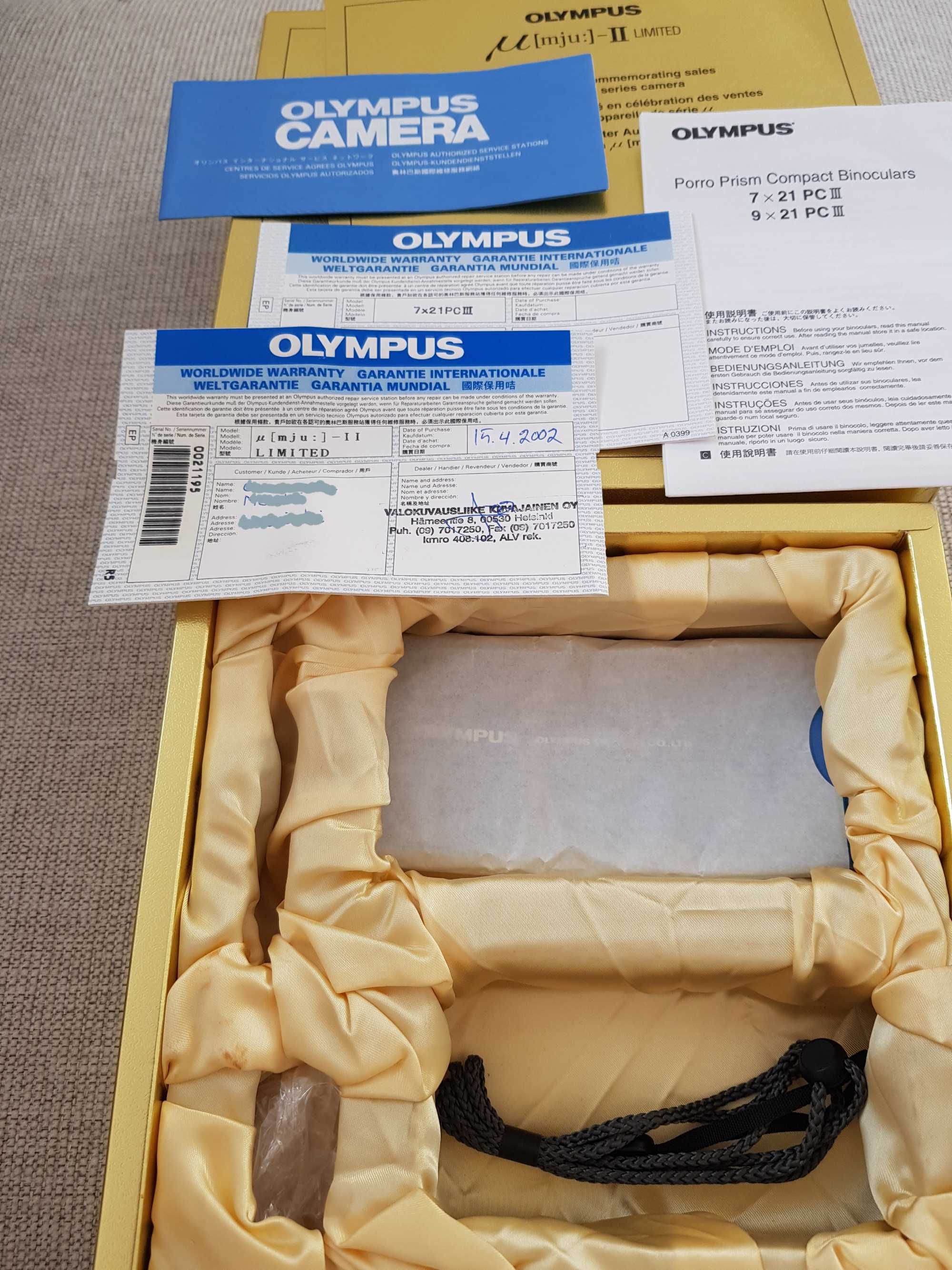 Olympus mju II Limited