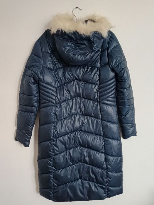 Płaszcz zimowy pikowany