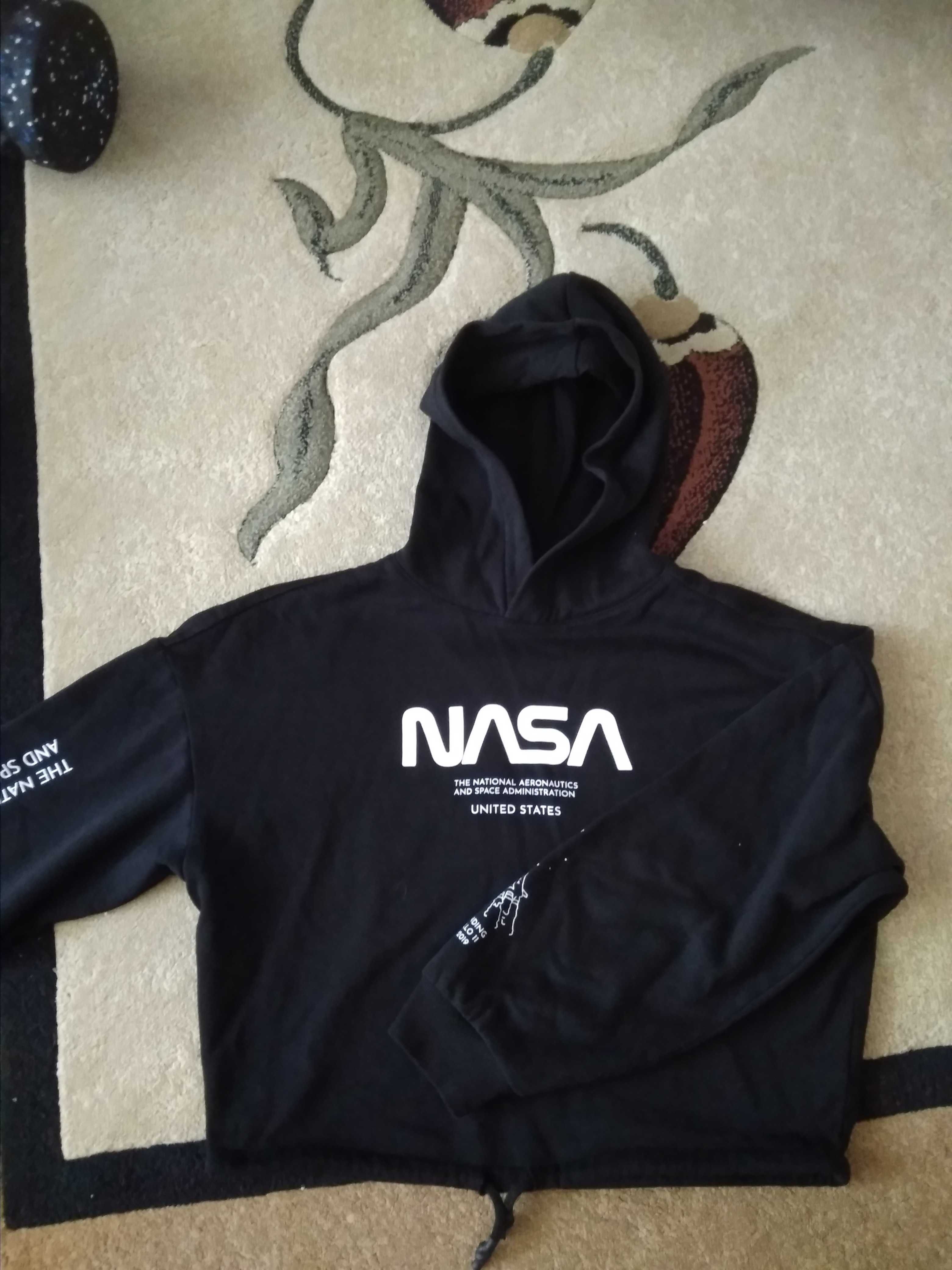 Krótka bluza dziewczęca NASA H&M r. XS