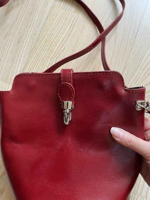 Гарна шкіряна сумка