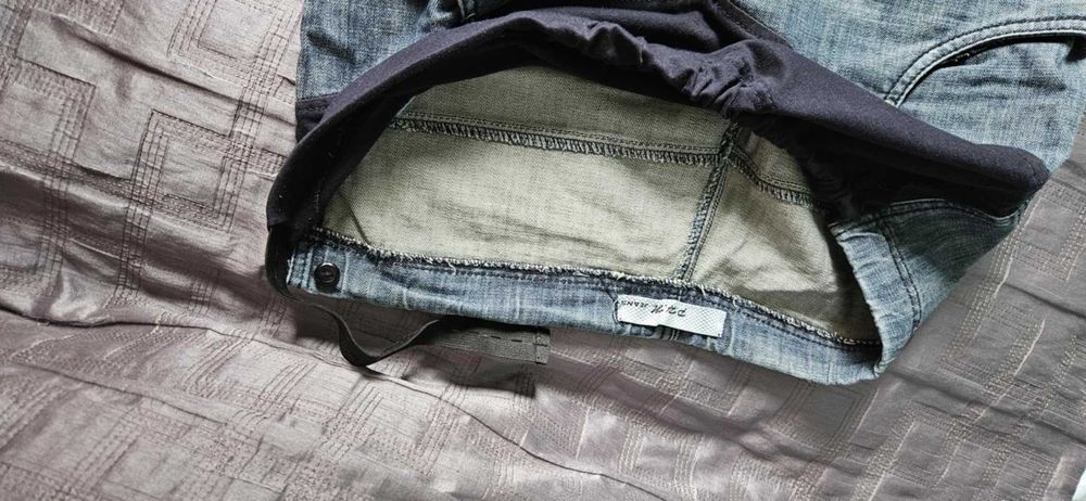 jeansy damskie ciążowe, rozmiar L