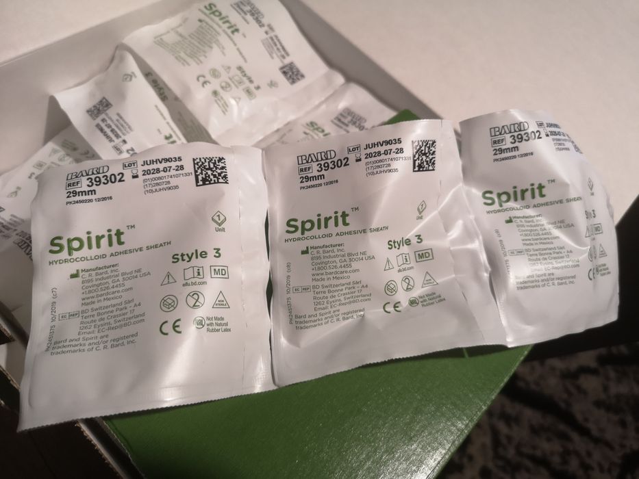 Cewniki zewnętrzne SPIRIT 29mm, 40 szt.