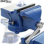 KRAFT&DELE Imadło Ślusarskie 150 Mm Obrotowe Z Kowadłem 360 St KD1103