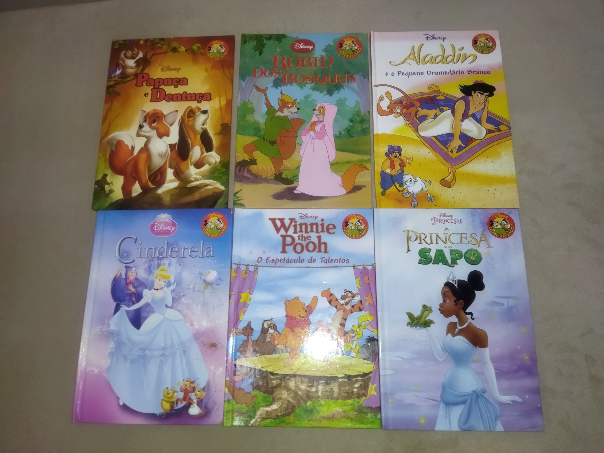 Livros Disney 6 por 4€ (coleção Salvat)