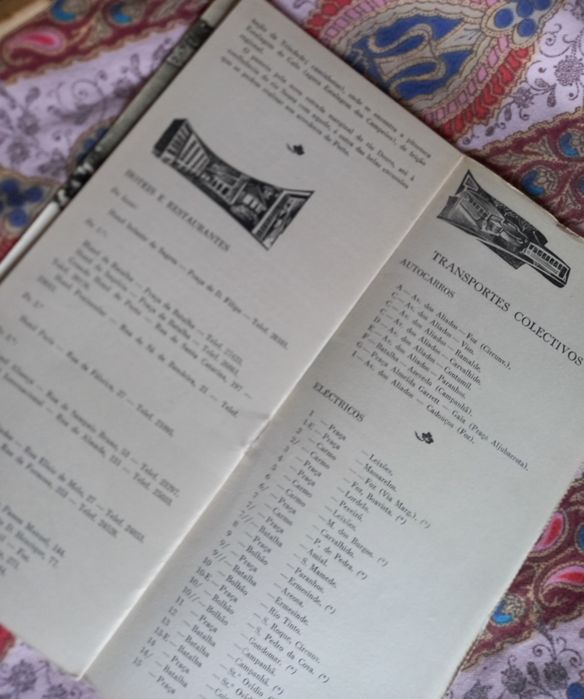 Conjunto documentos antigos sobre o Porto livrinhos folhetos