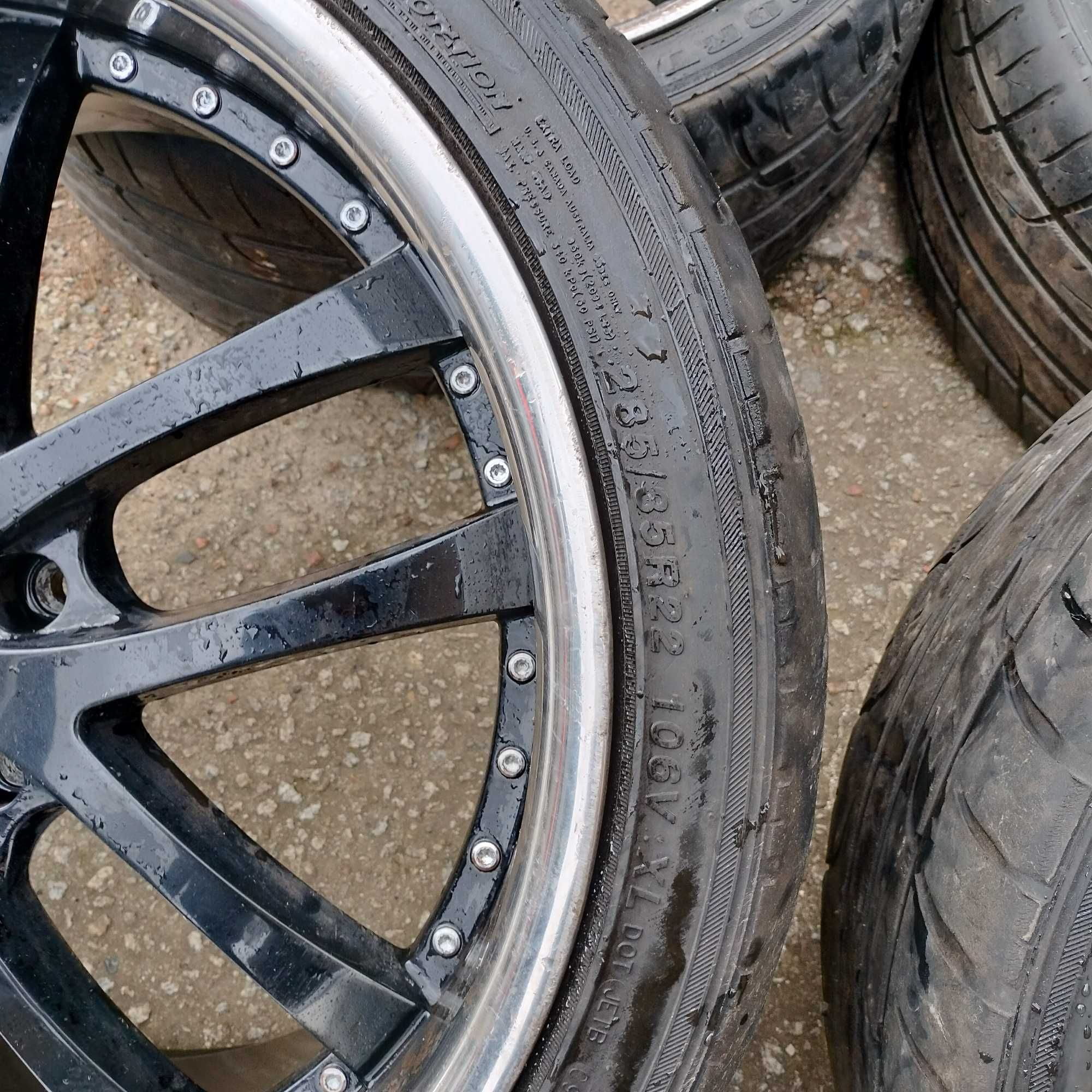 koła INFINITY 22 cale 5X130 285/35 r22 Tuareg Cayenne Q7 lato