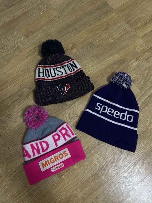 Шапка зимова Adidas , Underarmour, Speedo, Houston NFL , Swisski лижна