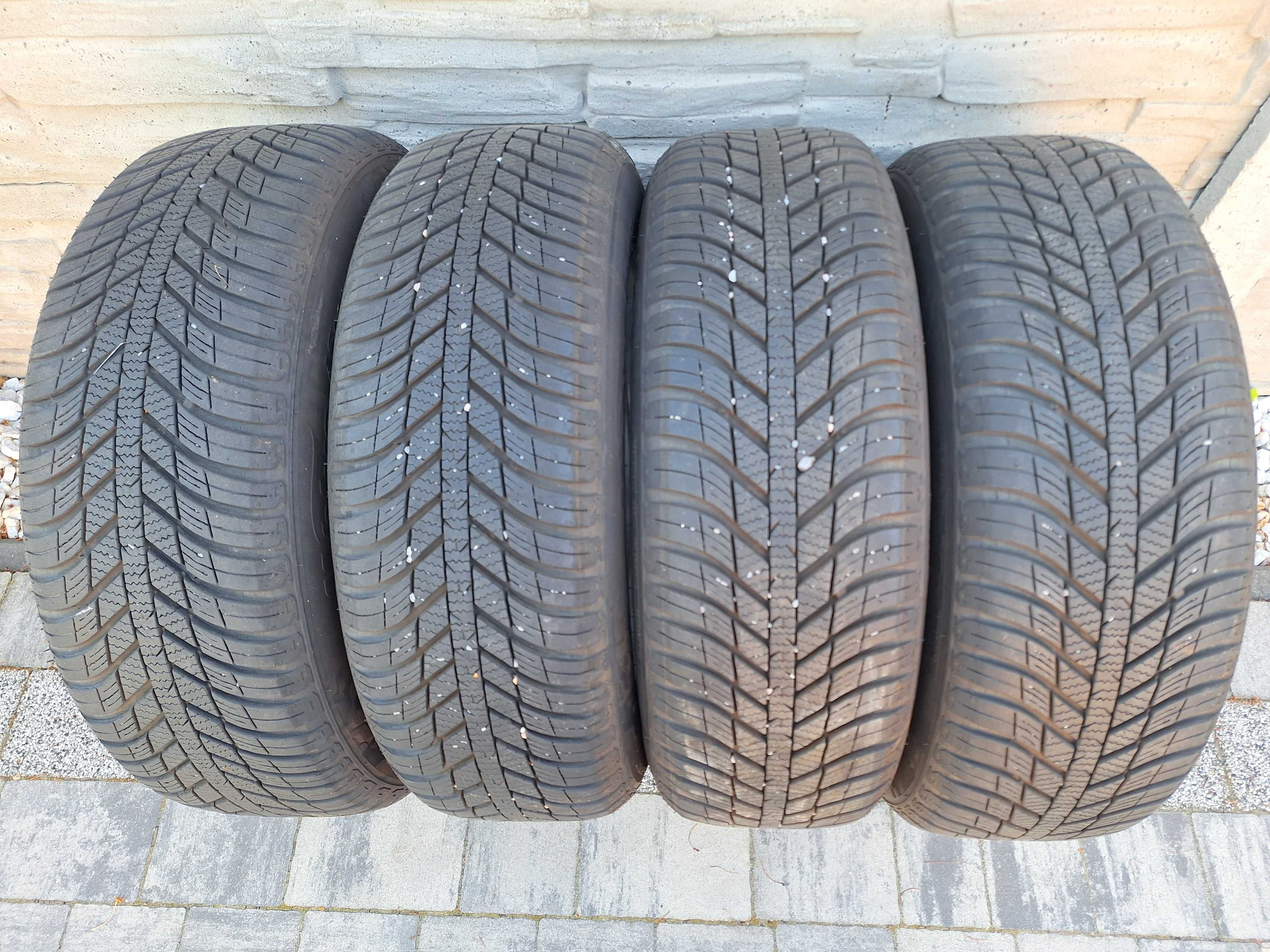 Felgi aluminiowe z oponami 215/60R17,wielosezonowe.3, Nissan qashqai