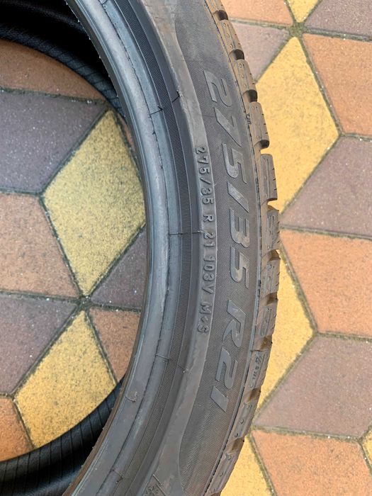 255/35 R21 + 275/35 R21 Pirelli Sottzero 3. Шини зимові Tesla Model Y