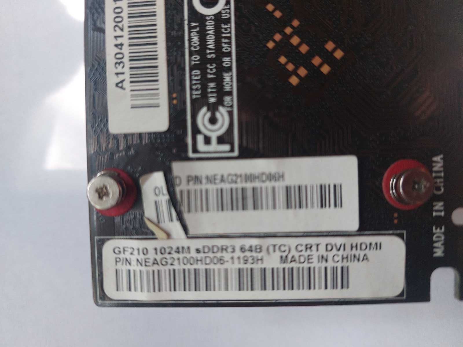 Видеокарта для компьютера pci express x16 Обьемом 1GB,512,256  MB.