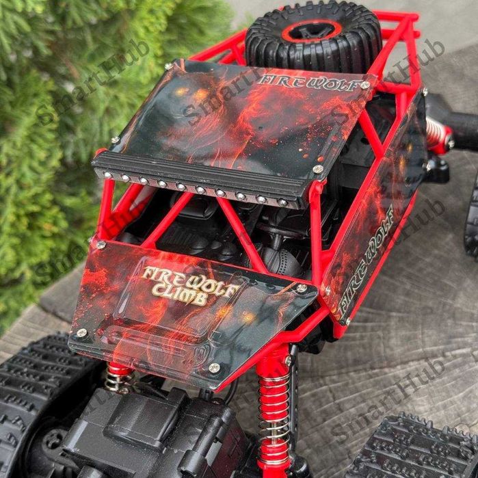 Джип полноприводный на пульте “Snow Rider 4x4” Красный, Вездеход