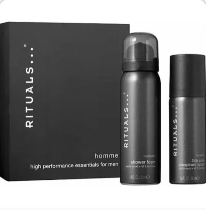 Чоловічий набір Rituals Homme set піна для душу та антиперспірант