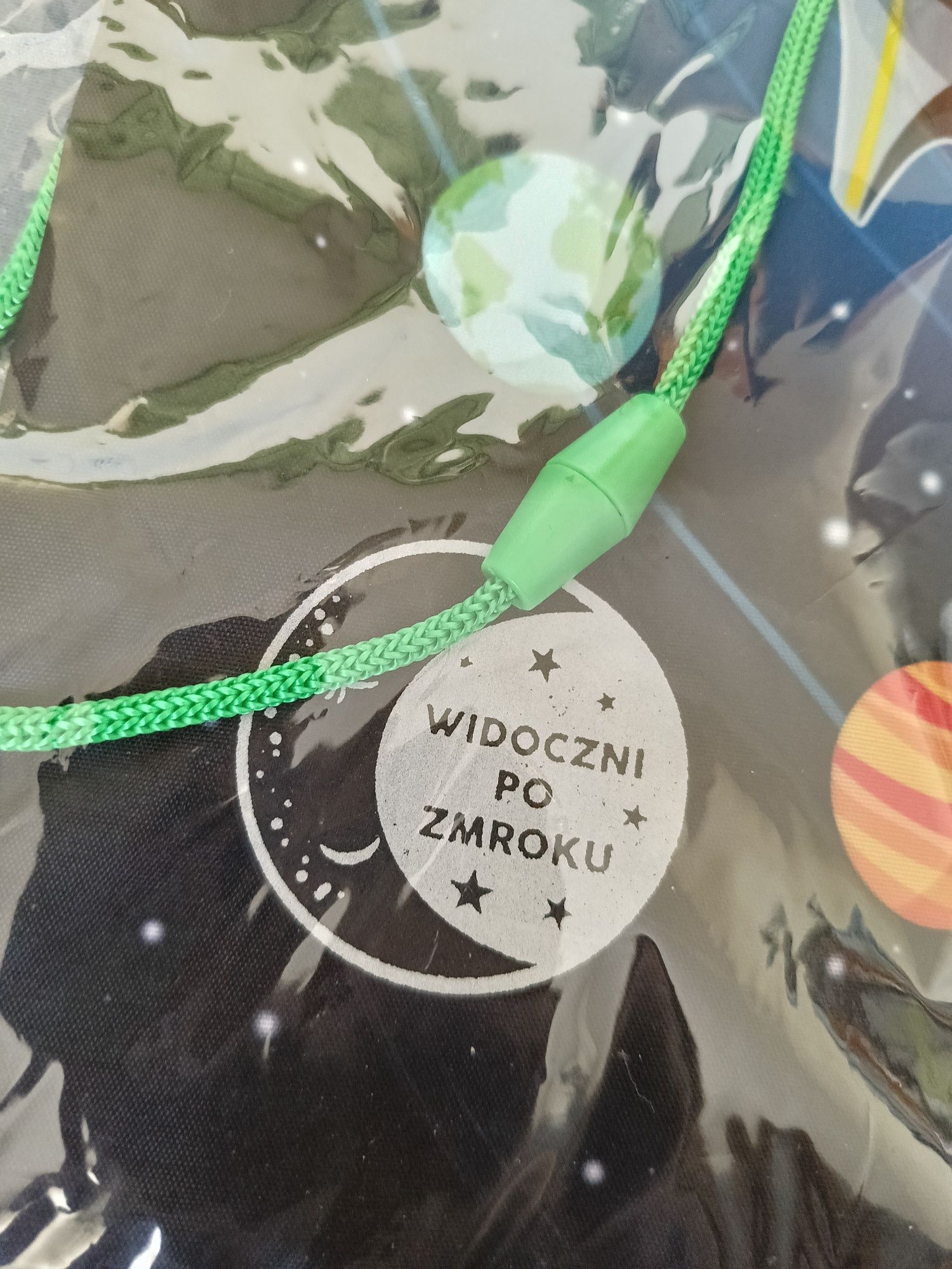 Worek na buty kosmos odblask