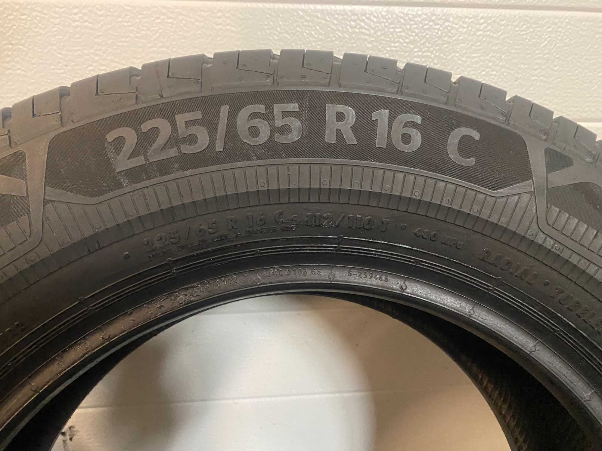 4x 225/65 R.16C 112/110T Continental VanContact Eco BUS wzmocnienie