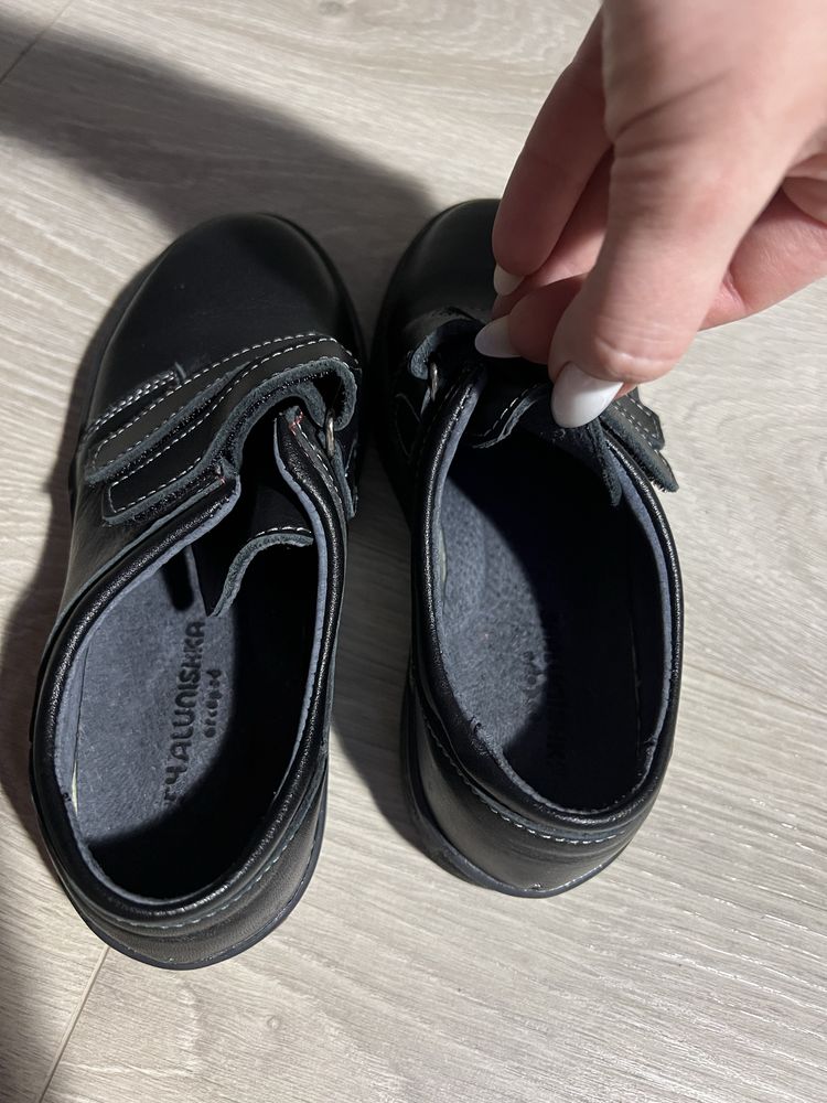 Шкіряні туфлі для хлопчика