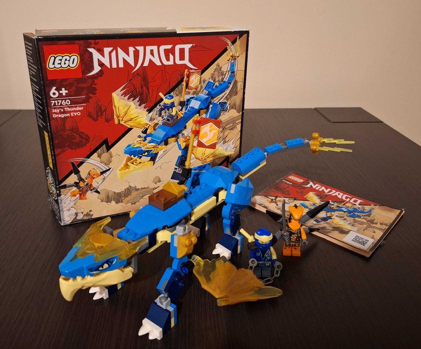 Klocki Lego Ninjago Smok 71760 Jay’s Thunder Dragon EVO