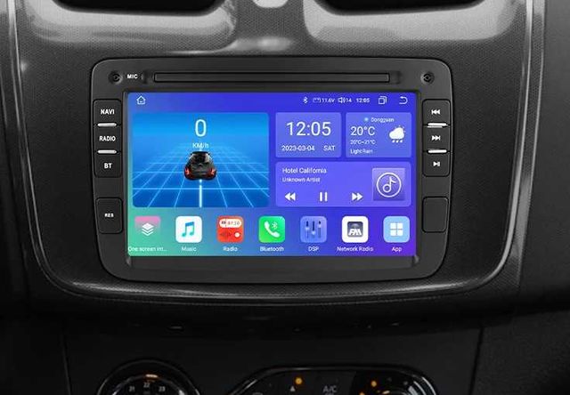 Radio nawigacja ANDROID Dacia Duster Sandero Logan Dokker GPS WiFi USB