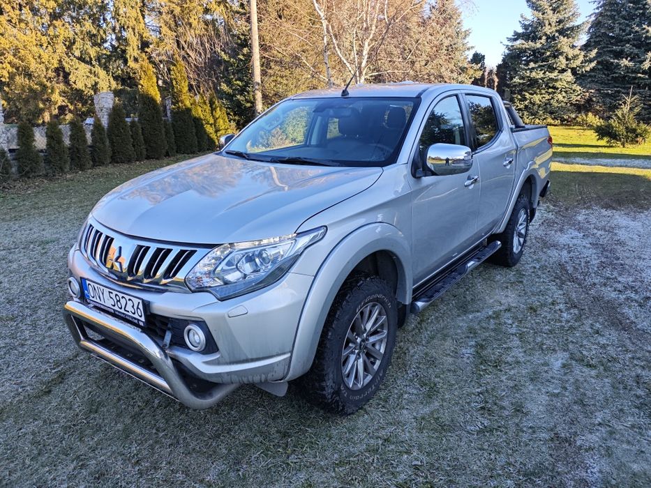 Mitsubishi L200 2.4d Zarejestrowany Skóra wentylowana, navi, orurowan
