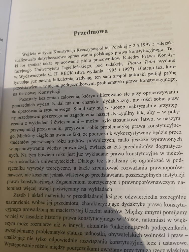 Paweł Sarnecki Prawo konstytucyjne RP DTT