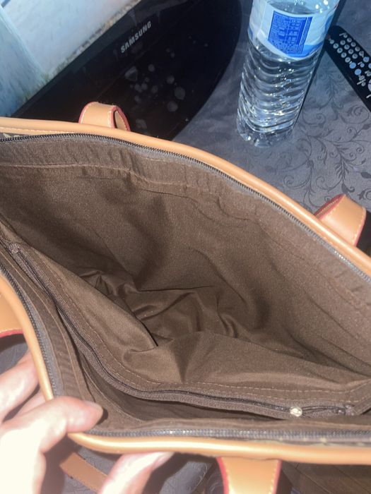 Mala estilo monograma(imitação) bom estado